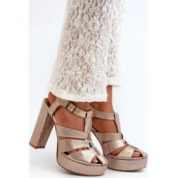 Dámské sandále Sandály na podpatku model 198400 Step in style 40