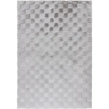 Koberec SOU 600 stříbrný 200 x 290 cm