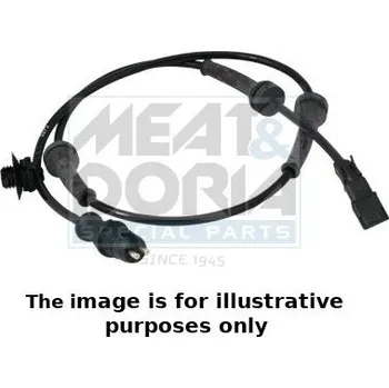 Přislušenství brzdového systému Snímač, počet otáček kol MEAT & DORIA 90190E