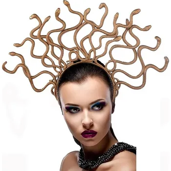 Hadí čelenka Faxianther zlatá