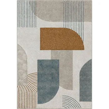 Koberec Breno Kusový koberec VEGAS HOME 44/WYE – geometrický vzor, 80x150 cm