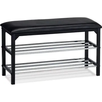 Botník Botník se sedákem černý MILOŠ