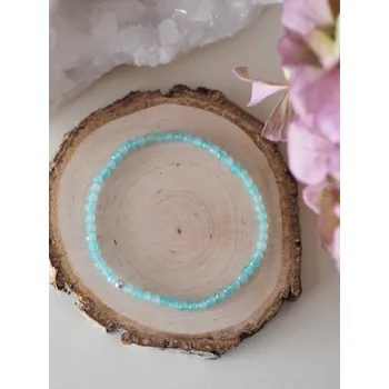 Náramek Amazonit náramek, 3 mm