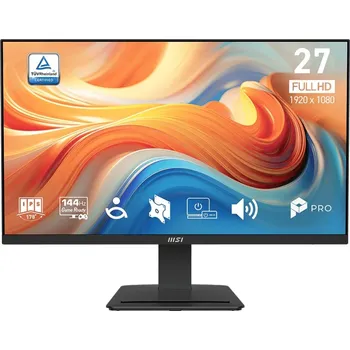 Monitor MSI Pro/MP273 E14A/27''/IPS/FHD/144Hz/1ms/Černá/2R PRO MP273 E14A