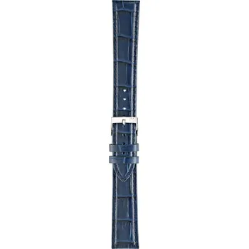 Řemínek na hodinky Bolle EC - Kožený řemínek na hodinky 18 mm modrý