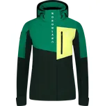 Dámská lyžařská bunda NORDBLANC LILT NBWJL8302 TMAVĚ ZELENÁ 38