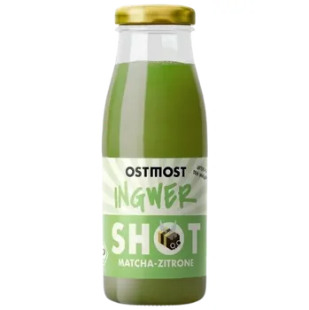 Ostmost Zázvorový shot matcha a citron 250 ml bio BIO VEGAN Množství: 6 ks