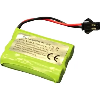 RC model Akumulátor Ni-Mh 3.6V 300 mAh 2SM konektor