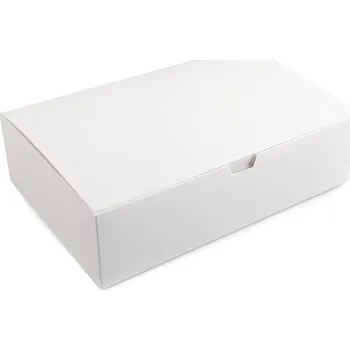 Papírová krabička, barva 1 (12 x 18 cm) bílá