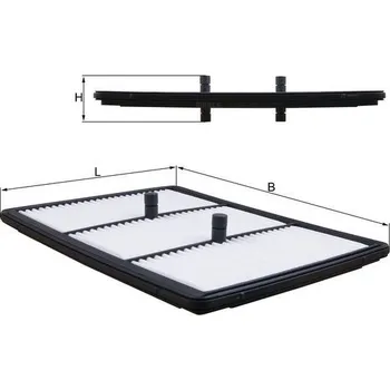 Vzduchový filtr Vzduchový filtr KNECHT LX 5824