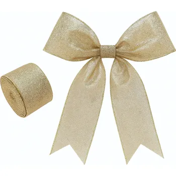 Stuha Flamenco Mystique Vánoční stuha na mašle, vánoční dárková stuha 5cm x 2m KSN137