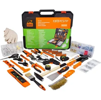 ISMA Souprava nářadí kufr s nářadím 1372 ks