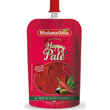 Sušená zelenina Madama Oliva Paté olivy/chilli paprička 110g