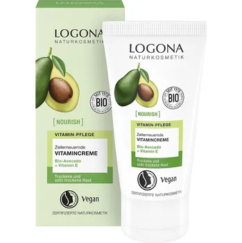 Pleťový krém Logona Obnovující krém s avokádem a vitaminem E 50 ml eco ECO VEGAN