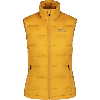 Dámská zimní vesta NORDBLANC PLAINNESS NBWJL7536 ORANŽOVÁ 36