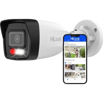 Bezpečnostní kamera Hilook by Hikvision IPCAM-B4-30DL/IPC-B140HA-LU - IP tubusová kamera, 4Mpx, 2.8mm, mikrofon, Smart Hybrid Light - Hilook od Hikvision