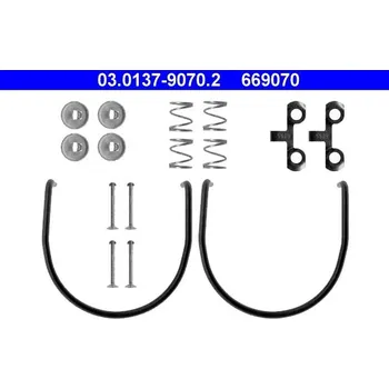 Brzdová čelist Sada příslušenství, brzdové čelisti ATE 03.0137-9070.2