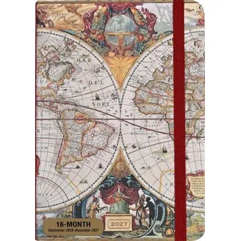 Diář 2027 Old World Weekly Planner (16 Months, Sept 2026 to Dec 2027) (EN)