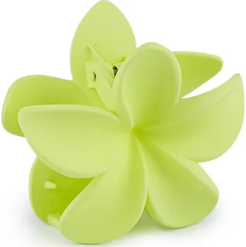 Skřipec do vlasů květ Balení: 1 ks, Varianta: 7 limetková - 8596475725231