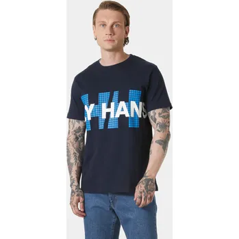 Pánská móda Pánské triko HELLY HANSEN 54599 598 CORE GRAPHIC T 2.0 Velikost: M