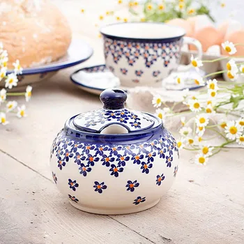 Cukřenka Cukřenka Keramika Boleslaviec 300 ml - dek. 882A (druhý druh)