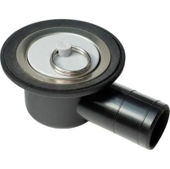 Sifon Odtoková výpusť Reich úhlová se zátkou