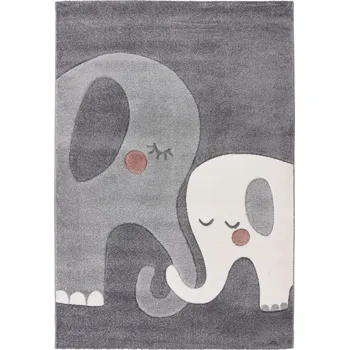 Koberec HAP 301 stříbrný 80 x 150 cm