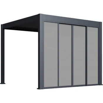 Pergola Posuvná zástěna pro bioklimatickou pergolu Rojaplast