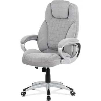 Židle kancelářská světlá šedá KA-G196 SIL2