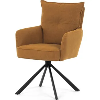 Jídelní židle Jídelní otočná židle žlutá HC-X1128 YEL2