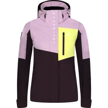 Dámská lyžařská bunda NORDBLANC LILT NBWJL8302 HNĚDÁ 36