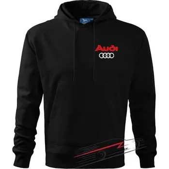 Pánská mikina Pánská mikina s motivem AUDI Quattro černá L