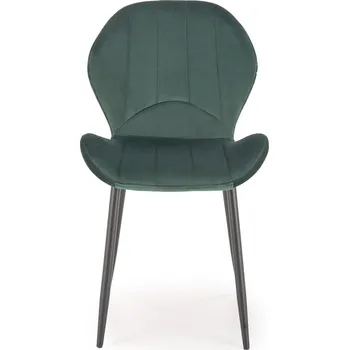 Jídelní židle Moderní jídelní židle Halmar K538 tmavě zelená (1p=4szt)