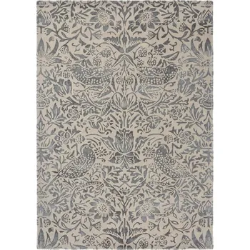 Koberec Luxusní květinový koberec Morris & Co Strawberry Thief ink 028105 Brink & Campman 140 x 200