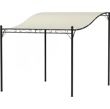 Pergola Volně stojící pergola 2,5 x 3 x 2,5 m | krémově bílá