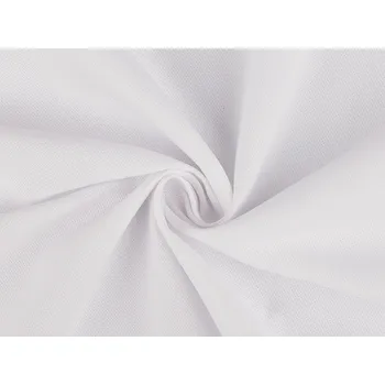 Bavlněná látka Half Panama k vyšívání, malování, šití, barva 3(91) (200g/m²)00 bílá