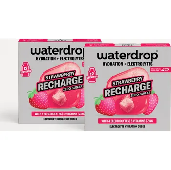 Instantní nápoj Waterdrop Microlyte RECHARGE Twin Pack STRAWBERRY RECHARGE 12 kapslí