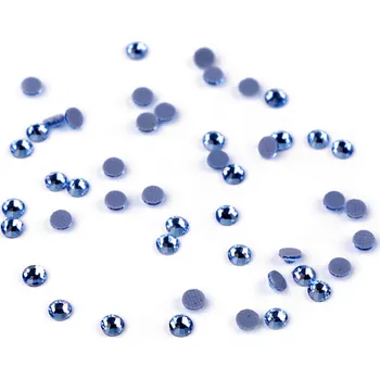 Nažehlovací kamínky hotfix velikost SS10, barva 5 modrá světlá