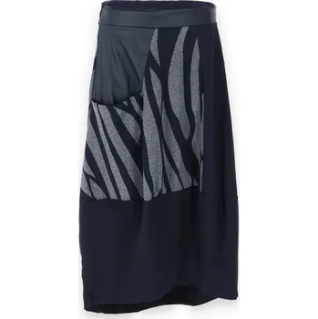 Dámské oblečení Trendy midi sukně s kapsou 80195 Italie barva: šedá