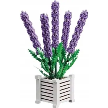 RC model ostatní Stavebnice květy levandule v květináči, 1204 dílů Hafotoys - RC_324244