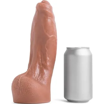 Dildo Mr. Hankey’s Toys Wade Wolfgar Original, prémiové silikonové dildo s Vac-U-Lock 23,2 x 3,7–6,4 cm