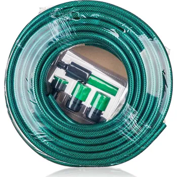 Zahradní hadice HAPPY GREEN hadice zahradní GARDEN 1/2" 20m ZE + spojky