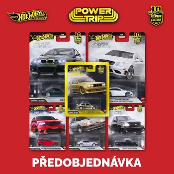 autodráha Hot Wheels Premium Power Trip sada 5ks - Předobjednávka