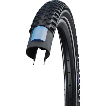 Plášť na kolo Schwalbe plášť Marathon Plus MTB 29x2.25 SmartGuard černá+reflexní pruh 1110133401