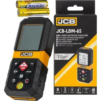 Měřící laser JCB Digitální laserový měřič 65m s LCD displejem