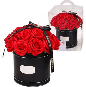 Mýdlo Flamenco Mystique Květinová krabička, kytice vonných mýdlových květů v krabičce s 21 kusy. BUK08CZE