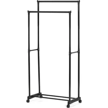 Věšák Stojan na šaty černá GD-164 BK