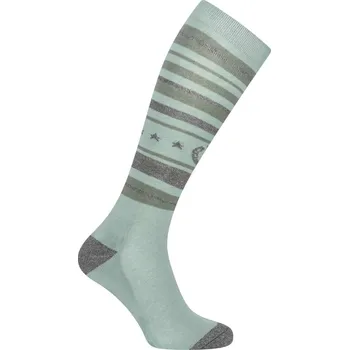 Dámské ponožky Imperial Riding Podkolenky Stripy Sparkle Imperial Riding, pár, sage green 39-42