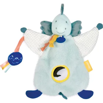 plyšák Doudou et Compagnie Paris Doudou Plyšový maňásek dinosaurus Filou 25 cm