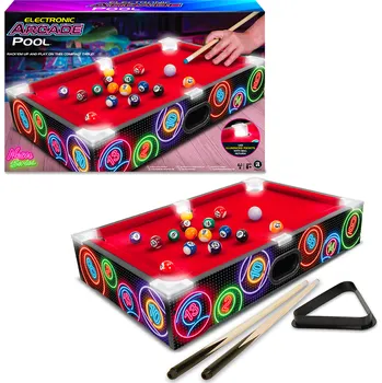 Kulečníkový stůl Elektronický arkádový kulečník Neon